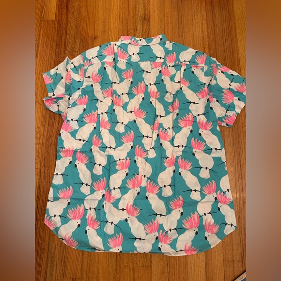 BONOBOS Riviera Cockatoo Print Slim Fit size XXL (a4 - Picture 3 of 10